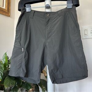Marmot Men’s Arch Rock Athletic Nylon Shorts Sz 32 Gray
